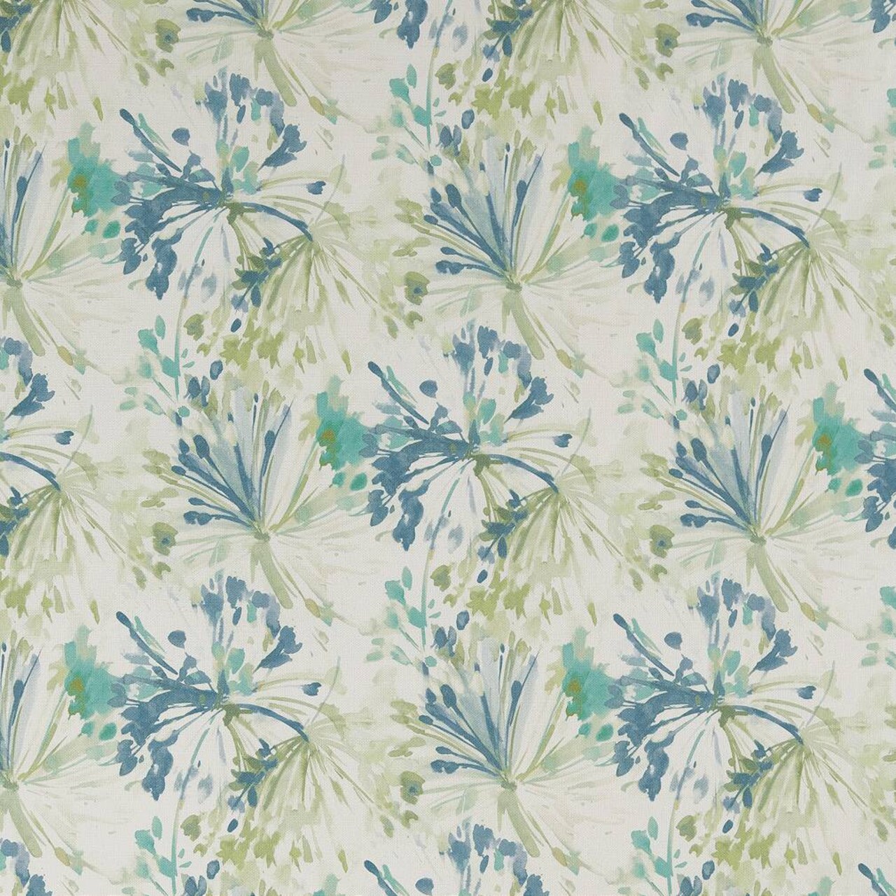 Upholstery Fabric - Blue,Green Abstract & Geometric Upholstery Fabric 54 Inches"